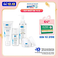 Bộ sản phẩm dưỡng ẩm tối ưu Hada Labo Advanced Nourish (Dầu tẩy trang 200ml + Kem rửa mặt 80g + Dung dịch dưỡng 100ml + Kem dưỡng 50g)
