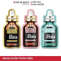 Combo 3 mặt nạ Rojukiss 5x dưỡng chất bảo vệ cải thiện sáng khỏe toàn diện