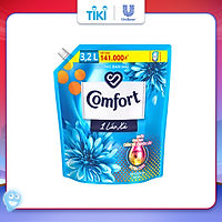 Nước Xả Vải Comfort Giữ Màu & Bền Vải Một Lần Xả Hương Ban Mai túi 3.2L