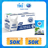 Thùng 48 Bịch Sữa Tiệt Trùng Dutch Lady Cô Gái Hà Lan Không Đường (48X220ml)