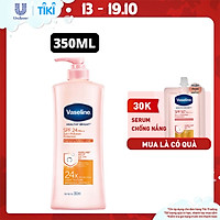 Sữa Dưỡng Thể Vaseline SPF24PA++ Sun + Pollution Protection Chống Nắng Và Dưỡng ẩm Cho Da Sáng Khỏe Mịn Màng Bảo Vệ Da Tới 4H 350ml