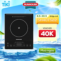 Bếp Hồng Ngoại Sunhouse SHD6011 - Đen- hàng chính hãng