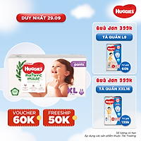 Tã Quần Siêu Cao Cấp Huggies Platinum Nature Made XL38 (38 Miếng)