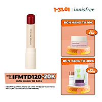 Son Dưỡng Môi Có Màu Innisfree Simple Label Lip Color Balm #1 3.2g - 131171749