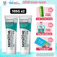 Combo 2 Kem Đánh Răng Sensitivity Treatment By P/S Giải Quyết Ê Buốt 105g