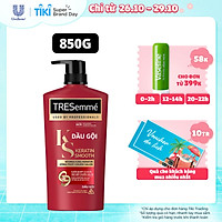Dầu Gội Tresemmé Keratin Smooth Tinh Dầu Argan Và Keratin Vào Nếp Suôn Mượt (850g)