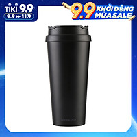 Ly Giữ Nhiệt Bằng Thép Không Gỉ Lock&Lock Clip Tumbler LHC4151BLK (540ml) - Đen