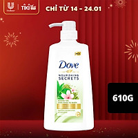 Kem xả Dove Matcha và Hoa Anh Đào - Dưỡng Tóc Chắc Khỏe Tự Nhiên 610gr