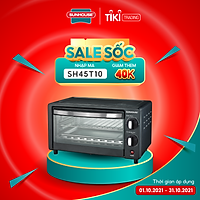 Lò Nướng Điện Sunhouse SHD4206 (10L) - Hàng chính hãng