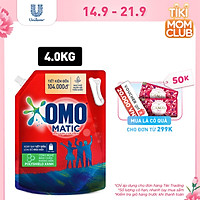 Túi Nước Giặt Omo Matic Cửa Trên (4.0Kg)