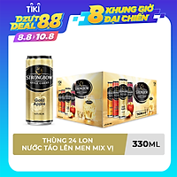 Thùng 24 Lon Cao Strongbow Cider Đặc Biệt 4 Vị (330ml / Lon)