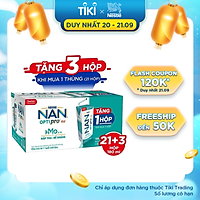Thùng 24 hộp Sữa pha sẵn Nestlé® NAN® OPTIPRO® Kid Hộp pha sẵn 180ml ( 3x(8x180ml) ) - Mua 7 tặng 1