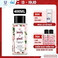 Dầu Xả LBP Óng Mượt Rạng Rỡ Với 100% Tinh Dầu Hoa Hồng Bulgaria Và Bơ Murumuru 400ml