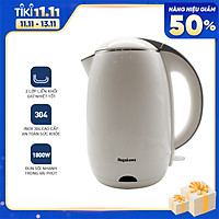 Ấm Đun Siêu Tốc 2 Lớp Nagakawa NAG0314 (1.8 Lít) - Hàng Chính Hãng