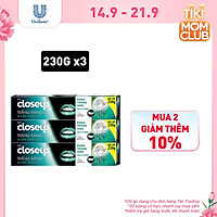 Combo 3 Kem đánh răng dạng gel Closeup Trắng Răng Tự Nhiên Vị Dừa Thơm Mát 230g cho răng trắng tự nhiên hơn sau 2 tuần
