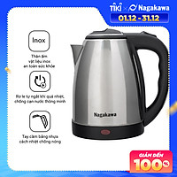 Ấm Siêu Tốc Nagakawa NAG0308 (1.8 Lít) - Hàng Chính Hãng