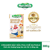 Thùng 24 hộp Creamer đặc Sữa pha chế NutiMilk – Hộp 380 g