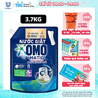 Nước giặt Túi 3.7kg OMO Matic Cho máy giặt cửa trước Cửa Trước Lavender Thư Thái Khử Mùi hương thơm Lavender