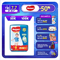 Tã Quần Huggies Dry Tràm Trà Tự Nhiên Gói Cực Đại XL62/XXL56 + Tặng 6 miếng