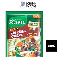 Hạt Nêm Chay Nấm Hương Knorr Organic Mới 380g