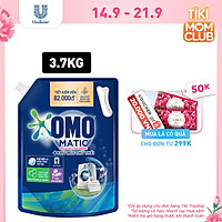 Túi nước giặt Omo matic cửa trước khử mùi thư thái 3.7kg