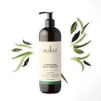 Kem dưỡng thể hương chanh và dừa Sukin Hydrating Body Lotion Lime & Coconut 500ml
