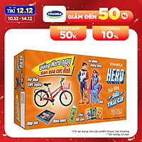 Thùng 48 Hộp Sữa Chua Uống Tiệt Trùng Vinamilk Susu 110ml - Hương Cam