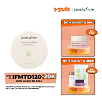 Mặt Nạ Ngủ Dưỡng Ẩm Trà Xanh Cho Môi Innisfree Lip Sleeping Mask With Green Tea 17G-131171856