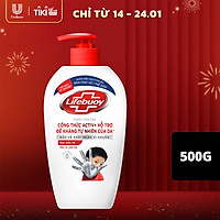 Nước rửa tay Lifebuoy bạc bảo vệ 500G