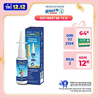 Xịt Hỗ Trợ Giảm Nhanh Tình Trạng Viêm Mũi Xoang Rohto Nosewash Spray (35ml)