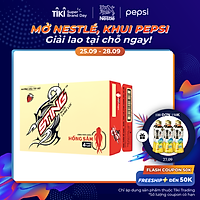 Thùng 24 Chai Sting Đỏ Dâu (330ml / Chai)
