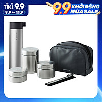 Bộ Hộp Cơm Giữ Nhiệt Và Bình Giữ Nhiệt Lock&Lock LHC8016S01