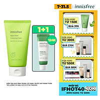 Sữa rửa mặt làm sạch sâu Innisfree Apple Seed Soft Cleansing Foam 131171066 (150g)