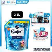Nước Xả Vải Comfort Giữ Màu & Bền Vải Một Lần Xả Hương Ban Mai túi 3.2L