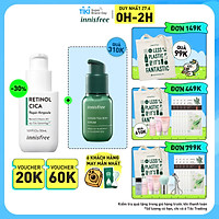 Tinh chất làm dịu và phục hồi da innisfree Retinol Cica Repair Ampoule 30 mL - 131173569x