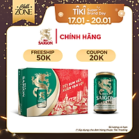 Thùng 24 Lon Bia Sài Gòn Special 330ml