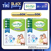 Combo 2 Tã Dán Người Lớn SunMate G2 Size M10 (10 Miếng)