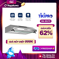 Máy Hút Mùi Vỏ Inox Nagakawa NAG1801-90T (90cm) - Hàng chính hãng