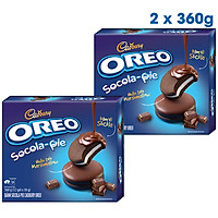 Combo 2 Hộp Bánh Socola Pie Cadbury Oreo 360g