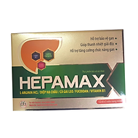 Thực phẩm chức năng Hepamax chứa Fucoidan – Giúp phòng ngừa xơ gan, ung thư gan, tăng cường chức năng gan cho người uống nhiều rượu bia, hút thuốc lá (Hộp 12 vỉ x 5 viên nang)