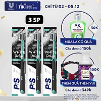 Combo 3 bàn chải P/S Detox trắng răng