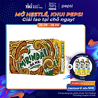 Thùng 24 Chai Nước Uống Có Gaz Mirinda Đá Me (390ml/Chai)