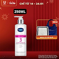 Sữa dưỡng thể 250ml Vaseline Pro Derma số 3 dưỡng sáng da với Niacinamide