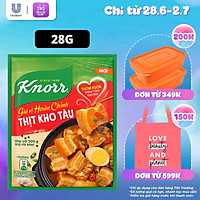 Hạt Nêm Knorr Gia Vị Hoàn Chỉnh Thịt Kho Tàu (28g)