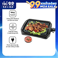 Bếp Nướng Điện 2 Mặt Nagakawa NAG3102 (2000W) - Hàng Chính Hãng