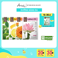 Combo 4 mặt nạ ARIUL 7 DAYS dưỡng sáng da