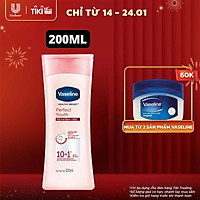 Sữa dưỡng thể ngăn ngừa lão hóa sáng da VASELINE Healthy Bright Perfect Youth 200ml