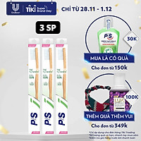 Combo 3 Bàn chải P/S Tre Tự Nhiên