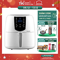 Nồi Chiên Không Dầu Lock&Lock EJF357WHT (5.2 Lít) - Hàng Chính Hãng