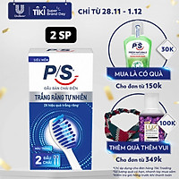 Bộ 2 đầu bàn chải điện P/S - Trắng Răng Tự Nhiên